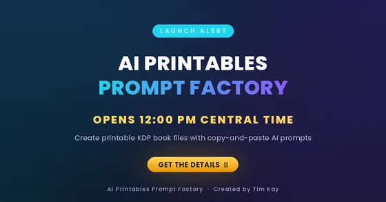 Launch graphic — Opens 12:00 PM Central Time